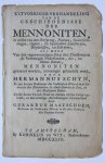Jan Caspar Philips (1680/1700-1775) - [Antique title page, 1744] Uitvoeriger verhandeling van de geschiedenisse der mennoniten ..., published 1744, 2 pp.
