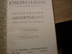 Haydn; Franz Joseph (1732-1809) - Sonaten fur Klavier zu 2 handen - Band I en Band II  //  Klavierstucke