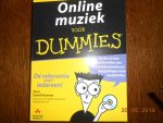 Kushner, D. - On line muziek voor Dummies