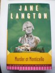 Langton, Jane - Murder at Monticello. A Homer Kelly mystery.