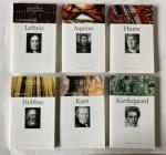Diverse auteurs - 6 delen van Kopstukken Filosofie: Kierkegaard, Hume, Hobbes, Kant, Leibniz, Aquino