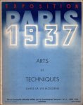 Collectif expo - Exposition Paris 1937  Arts et Techniques dans la Vie Moderne. N  2 JUIN 1936