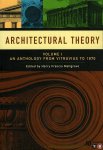 Mallgrave, Harry Francis (edited by) - Architectural Theory. Volume I - An Anthology from Vitruvius to 1870