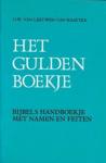 Leeuwen-van Haaften, G.W. van - HET GULDEN BOEKJE - Bijbels handboekje met namen en feiten