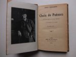 Verhaeren, Émile. - Choix de Poèmes.