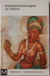 Dhanapala, D.B. - Unesco Kunstpockets Tempelschilderingen op Ceylon Nr. U 11, tekst blz 24, Illustraties blz 28, met uitklapplaten