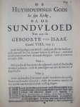 Petrus van staveren - De huyshoudinge Gods in sijn kerke, na de sundvloed tot aan de geboorte van Isaak