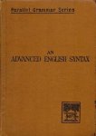 Onions, C.T. - An advanced English syntax