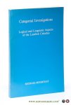Moortgat, Michael. - Categorial investigations : logical and linguistic aspects of the Lambek calculus.