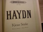 Haydn; Franz Joseph (1732-1809) - 12 Kleine Stucke  //  6 Leichte Divertimenti  //  Kompostionen  //  Kaiser-Quartett und Quartett-Satze