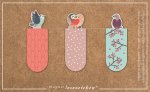  - Magnetische boekenlegger Vogels â€“ set van 3 met illustraties van vogels