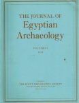 Montagno Leahy, Dr. Lisa (Editor in Chief) - The Journal of Egyptian Archaeology Vol. 81