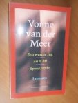 Meer, Vonne van der - Een warme rug. Zo is hij. Spookliefde