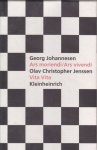 Jenssen, Olav Christopher und Georg Johannsen: - Ars Moriendi /Vita Vita /Ars vivendi - Gedichte /Aquarelle /Gedichte. Norw. /Dt. Dreibändiges Werk in Kassette