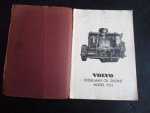  - General Instructions for the Care and Operation of Volvo Hesselman Oil Engine Model FCH