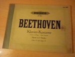 Beethoven; Ludwig von (1770 – 1827) - Klavier - Konzerte - Klavier zu 4 handen Opus 15 und Opus 19 Beethoven; Ludwig von (1770 – 1827) - Klavier - Konzerte - Klavier zu 4 handen Opus 15 und Opus 19