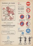 (TOONDER, Marten) - Van Gorcum's volledige verkeerskaart voor het onderwijs. Wees een heer in het verkeer. Luister en leer V.