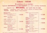 - Nu goedkoop op zaterdag! Ingaande zaterdag 12 september a.s. iedere zaterdag toeristische dagtocht naar Brussel met rondrit door de stad. - Nu goedkoop op zaterdag! Ingaande zaterdag 12 september a.s. iedere zaterdag toeristische dagtocht naar Brussel met rondrit door de stad.