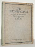 BRUNS, F. - Die Zeichenkunst im Dienst der beschreibenden Naturwissenschaften. Mit 6 Abbildungen im Text und 44 Tafeln.
