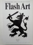 BIJL, MARC - Flash Art. Vol. XXXXX, 2002. The World's Leading Art Magazin. Catalogue published as part of the exhibition " PORN " by Marc Bijl.