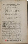 Ridderus, Franciscus - 2 delen : Deel 1) Theologisch, Philosophisch, en Historisch Proces voor Godt, Tegen Allerley Atheisten. Waer in de Atheist wort Ontdeckt, Overtuyght, Wederleydt, Gewaerschouwt, Ingetoomt. Opgeweckt ter bekeeringe.  Psal. 14. vers 1. De dwaes (...