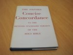 Metzger, Bruce & Isobel - The Oxford concise concordance to the revised standard version of the holy bible