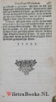 Ridderus, Franciscus - Historisch sterf-huys, (Troost voor Siecken) ofte T'samenspraeck uyt heylige, kerckelijcke en wereldtsche historien, over allerley voorval ontrent siecke en stervende / Franciscus Ridderus