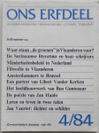 Deleu, Jozef e.a - Ons Erfdeel Algemeen-Nederlands Tweemaandelijks cultureel Tijdschrift 27e jaargang nummer 4/84