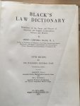 Black, henry campbell - Black's law dictionar