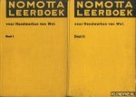 Diverse auteurs - Nomotta leerboek voor handwerken van wol (2 delen)