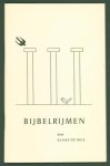 Mus, Klaas de. - Bijbelrijmen
