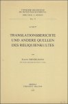 M. Heinzelmann - Translationsberichte und andere Quellen des Reliquienkultes