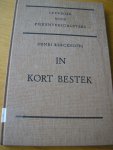 Kerckhoffs, Henri (tek: Otto Dicke) - In kort bestek:  Leerboek voor ziekenverzorgsters