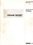  - 1993 Pontiac trans sport werkplaatsboek deel 1