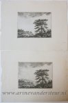 Moorrees, Christiaan Wilhelmus (1801-1867) - [Antique print, etching] A tree in a landscape / boom in landschap.