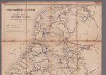 Hollandsche IJzeren Spoorweg-Maatschappij. - Spoor- & tramwegkaart van Nederland : behoorende bij Huart & Meyer's Officiëele reisgids