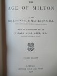 Howard, J. Rev. - J.H.B. Masterman - The age of Milton