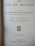 Howard, J. Rev. - J.H.B. Masterman - The age of Milton Howard, J. Rev. - J.H.B. Masterman - The age of Milton