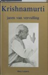 Mary Lutyens - Krishnamurti / Jaren der vervulling