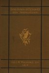 (WALROND WALROND). BÉRANGER, Pierre-Jean de - Béranger. Some of his Sonnets with English Translations [by John Walrond Walrond, 1st Baronet Walrond, of Blackfield, Devon].