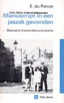 Perron, E. du - Manuscript in een jaszak gevonden/Manuscrit trouvé dans une poche