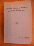 Kuyper Dr.H.H. - Het zedelijk karakter der Reformatie gehandhaafd tegenover Rome