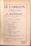 Massenet, Jules: - Le carillon. Légende mimée et dansée de M.M. C. de Roddaz et E. van Dyck [Partition pour piano]