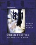 Bruce Russet - World politics The menu for choice