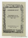 Dievoet, Guido Van / Dirk Van Den Auweele / Fred Stevens / Michel Oosterbosch / Chris Coppens. - Lovanium Docet. Geschiedenis van de Leuvense Rechtsfaculteit (1425-1914)