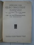 Deun, J. Van en Ermen, G.  Van - Leergang van electriciteit ten gebruike van de technische scholen.