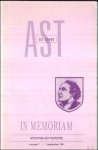collectief - Ast Fonteyne  Ast in Memoriam  nummer 7 1991