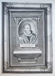 unknown master, after Frisius, Simon (1580-1628) - [Portrait print of theologian Lucas Trelcatiur] LUCAS TRELCATIUS (I), 1715-1716.