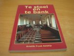Zondag, Koen (red) - De stoel en te bank - Ferslaggen fan alve tsjerketsjinsten Zondag, Koen (red) - De stoel en te bank - Ferslaggen fan alve tsjerketsjinsten