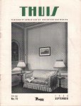  - Thuis. Tijdschrift gewijd aan de inrichting der woning. No.75